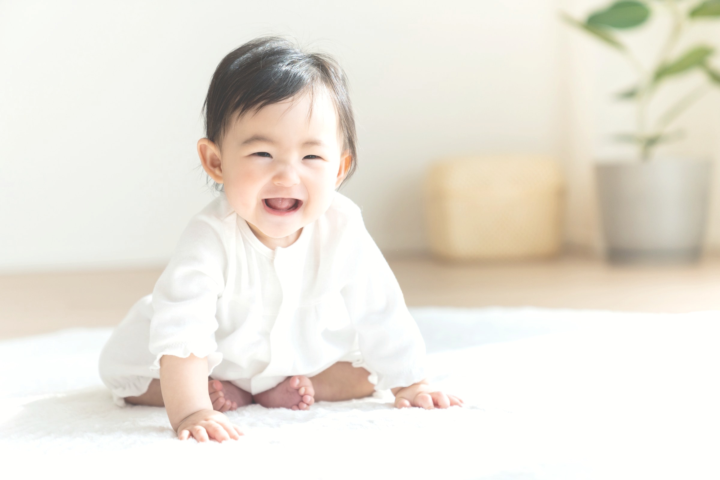 乳児保育の場面